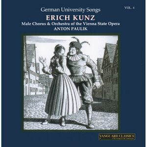 Erich Kunz - German University Songs Vol. 4  CD